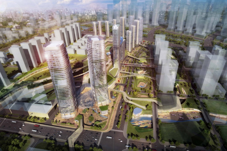 奥意建筑应邀参加嘉里建设前海项目开工奠基仪式